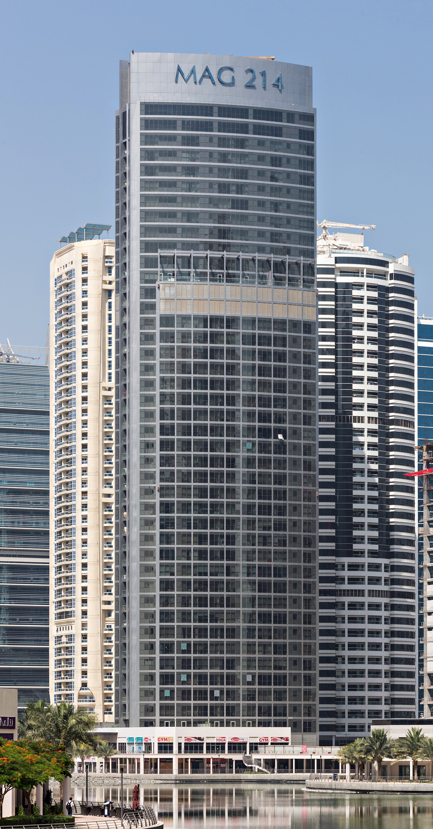 MAG 214, Dubai - View from the northeast. © Mathias Beinling